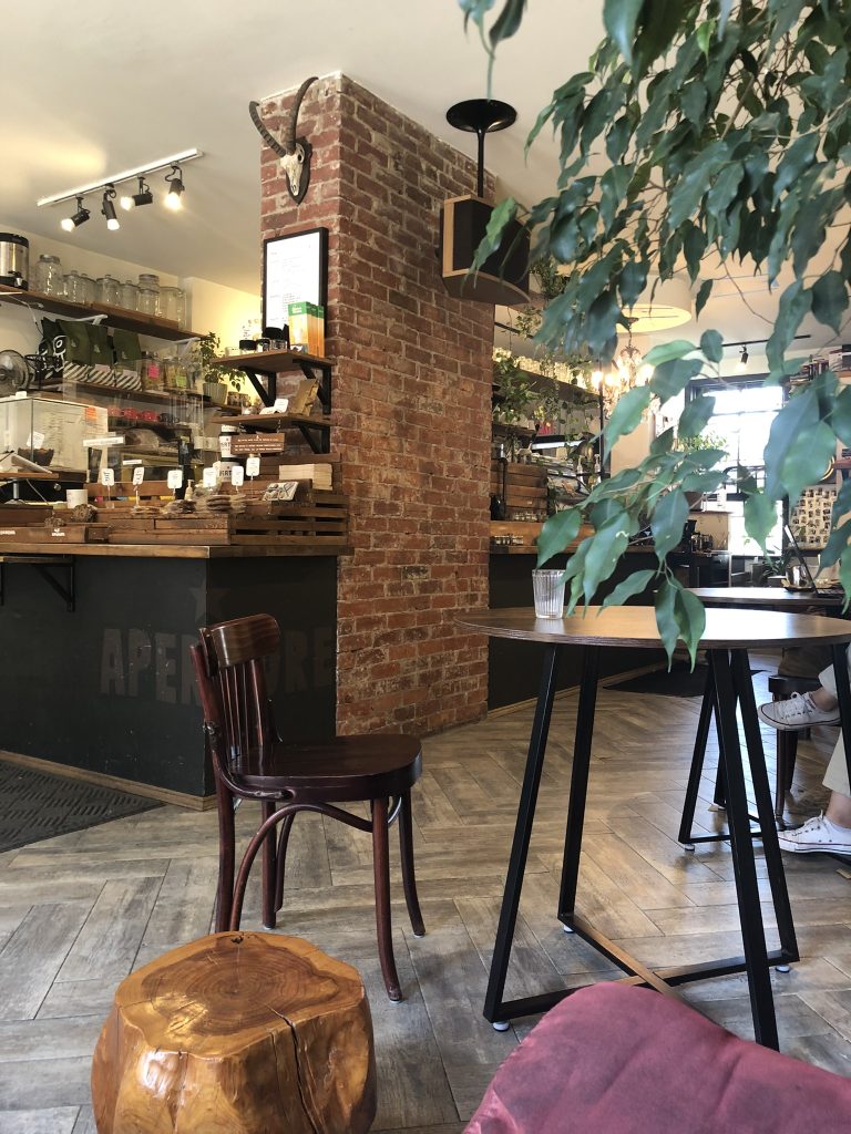 Coffee shop interior